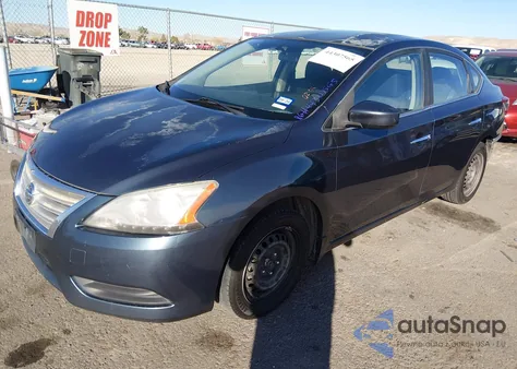 2015 Nissan Sentra Sv z USA, uszkodzony, nr VIN 3N1AB7APXFY213705